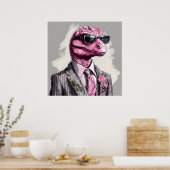 Directosaurus rex Dinosaurus Art Print (Keuken)