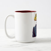 Directosaurus rex tweekleurige koffiemok (Links)