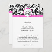 DirectRection-kaarten - 5 x 7 sizeInivitaties nodi Informatiekaartje (Voorkant / Achterkant)