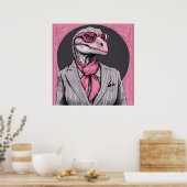 Directrix Dinosaurus Art Print (Keuken)