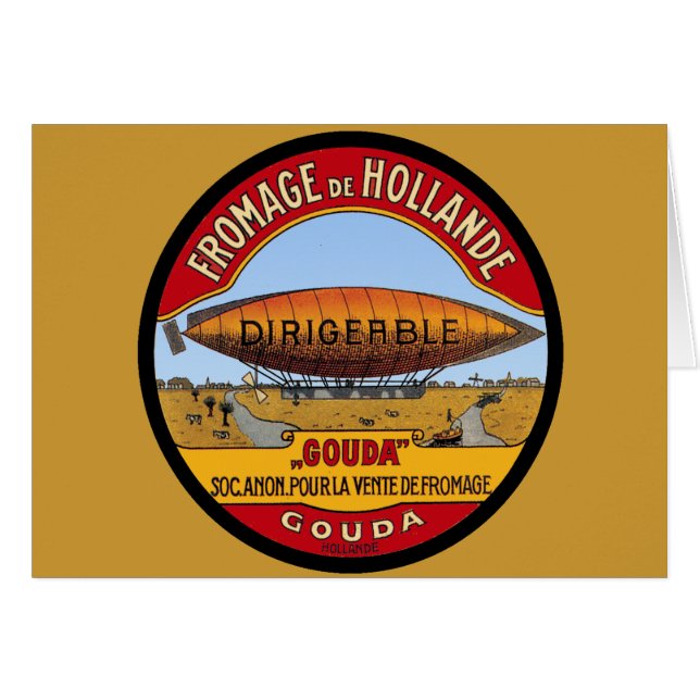 Dirigeable Holland Cheese (Voorkant Horizontaal)
