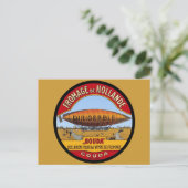 Dirigeable Holland Cheese Briefkaart (Staand voorkant)