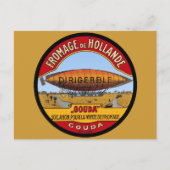 Dirigeable Holland Cheese Briefkaart (Voorkant)