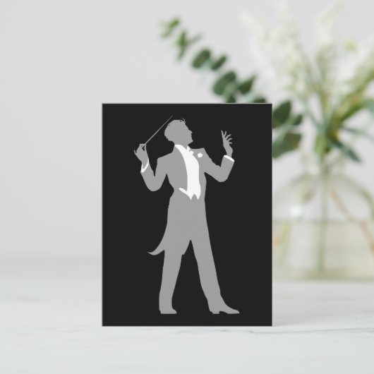 Dirigent Briefkaart (Staand voorkant)