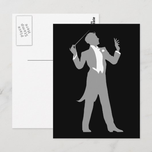 Dirigent Briefkaart (Voorkant / Achterkant)