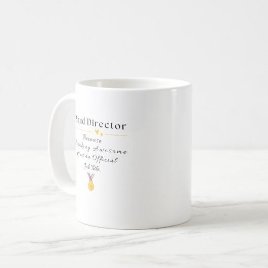 Dirigent Koffiemok (Voorkant links)