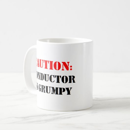 dirigent koffiemok (Voorkant links)