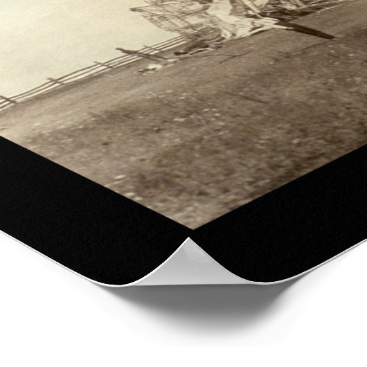 Dirigibele Shenandoah Disaster Photo 1925 Poster (Hoek)