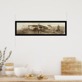 Dirigibele Shenandoah Disaster Photo 1925 Poster (Keuken)