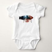 Dirigibele Zeppelin Silhouette Romper (Voorkant)