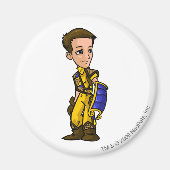 Dirigibles Losse Desert Personeelsspeler Magneet (Voorkant)