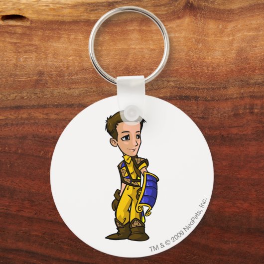 Dirigibles Losse Desert Personeelsspeler Sleutelhanger (Voorkant)
