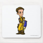 Dirigibles Lost Desert Personeelsspeler Muismat (Voorkant)