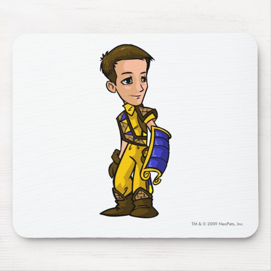 Dirigibles Lost Desert Personeelsspeler Muismat (Voorkant)