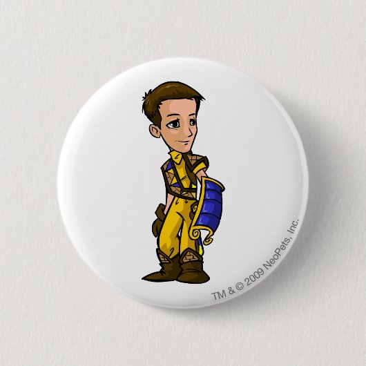 Dirigibles Lost Desert Personeelsspeler Ronde Button 5,7 Cm (Voorkant)