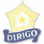 Dirigo Decal Sticker (Voorkant)