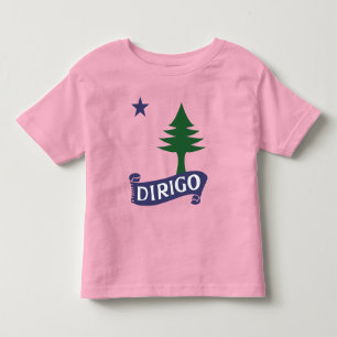 Dirigo / Maine Flag 1901 Kinder Shirts