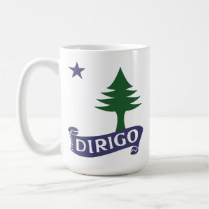 Dirigo / Maine Flag 1901 Koffiemok