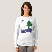 Dirigo / Maine Flag 1901 T-shirt (Voorkant volledig)