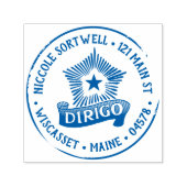 Dirigo Zelfinkt Adres Stempel (Design)