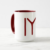 Diriliş Ertuğrul/Kayı Flag Mok (Voorkant links)