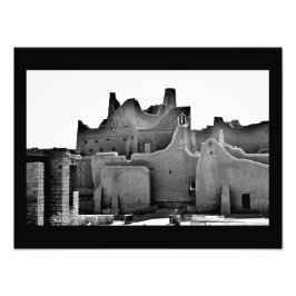 Diriyah Ruins Foto Afdruk