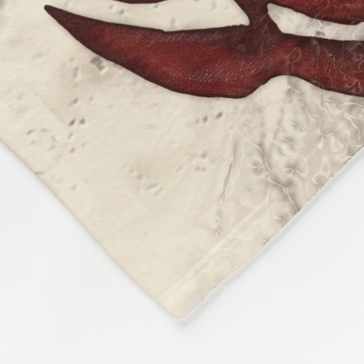 Dirk Baseball Blanket met UW NUMMER en NAAM Fleece Deken (Hoek)