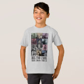 Dirk & Carol Eras Celebration Kinder T-shirt - Gri (Voorkant volledig)