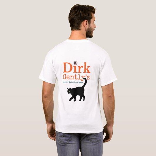 Dirk Gently Holistic Detective Agency Fan T-shirt (Achterkant volledig)