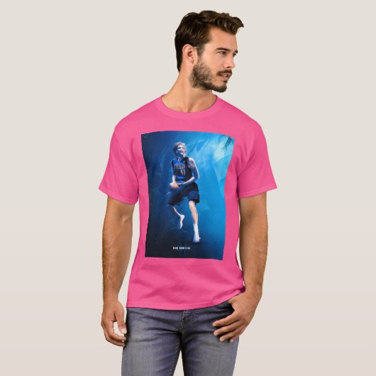 Dirk Nowitzki 41 Legend T-shirt (Voorkant volledig)