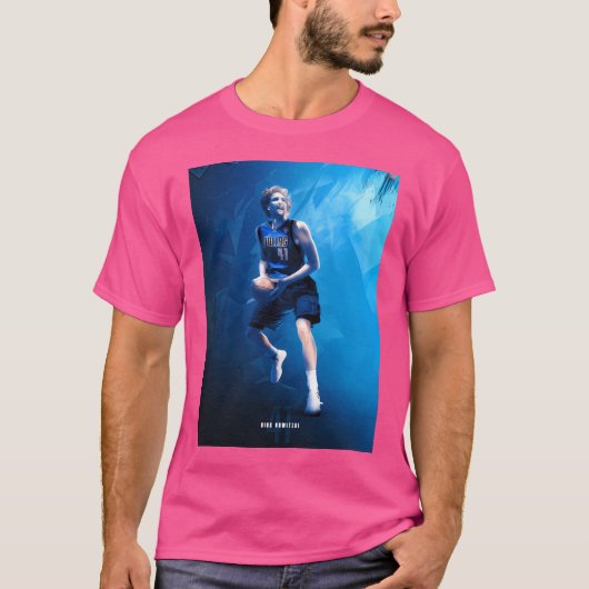 Dirk Nowitzki 41 Legend T-shirt (Voorkant)