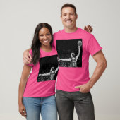 Dirk Nowitzki - Zwart Wit T-shirt (Unisex)