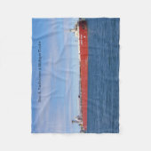 Dirk S. Van Enkevort & Michigan Trader Fleece Deken (Voorkant)