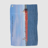 Dirk S. Van Enkevort & Michigan Trader golfhanddoe Golfhanddoek (Voorkant)