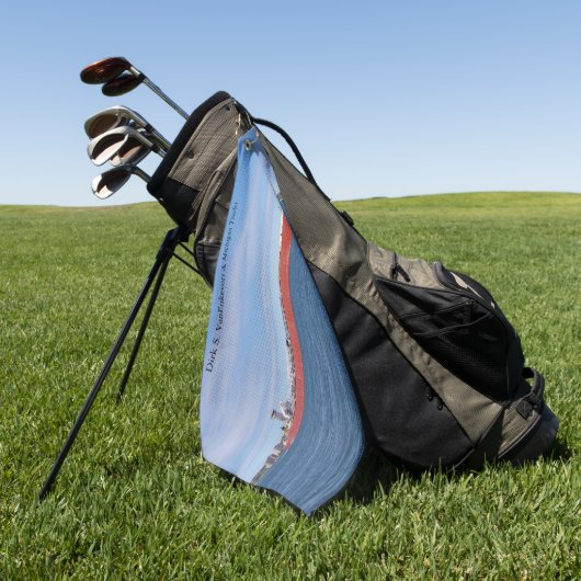 Dirk S. Van Enkevort & Michigan Trader golfhanddoe Golfhanddoek (Groen)