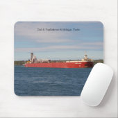 Dirk S. Van Enkevort & Michigan Trader mousepad Muismat (Met muis)