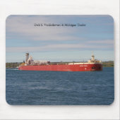Dirk S. Van Enkevort & Michigan Trader mousepad Muismat (Voorkant)