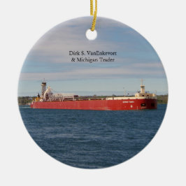 Dirk S. Van Enkevort & Michigan Trader ornament