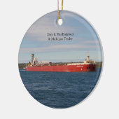 Dirk S. Van Enkevort & Michigan Trader ornament (Links)