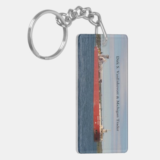 Dirk S. Van Enkevort & Michigan Trader sleutelhang Sleutelhanger (Voorkant Links)