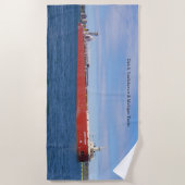 Dirk S. VanEnkevort & Michigan Trader badhanddoek (Voorkant)