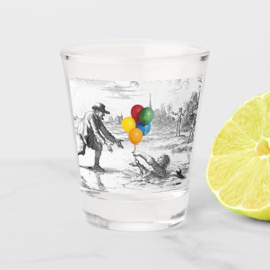 Dirk Willems Party Shot Glass Glas (Voorkant)