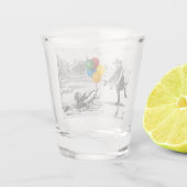 Dirk Willems Party Shot Glass Shot Glas (Achterkant)