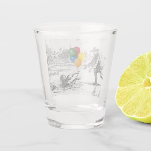Dirk Willems Party Shot Glass Shot Glas (Achterkant)