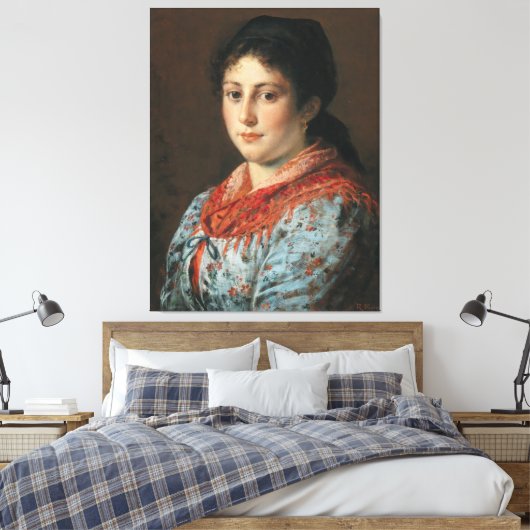  Dirndl Canvas Afdruk (Insitu (Slaapkamer))