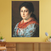  Dirndl Canvas Afdruk (Insitu (Woonkamer))
