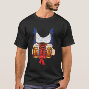 Dirndl-kostuum Duits Beiers Oktoberfeest Festival T-shirt