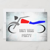 Dirt Bike 30th Birthday Kaart (Voorkant)