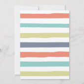 Dirt Bike Baby shower Uitnodiging (Achterkant)