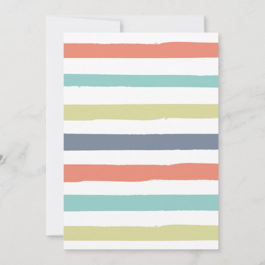 Dirt Bike Baby shower Uitnodiging (Achterkant)